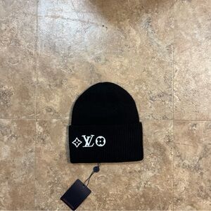 Black Louis Vuitton  beanie